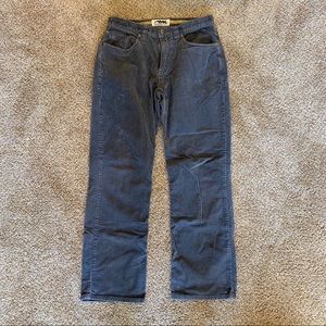 Mountain khaki corduroy pants